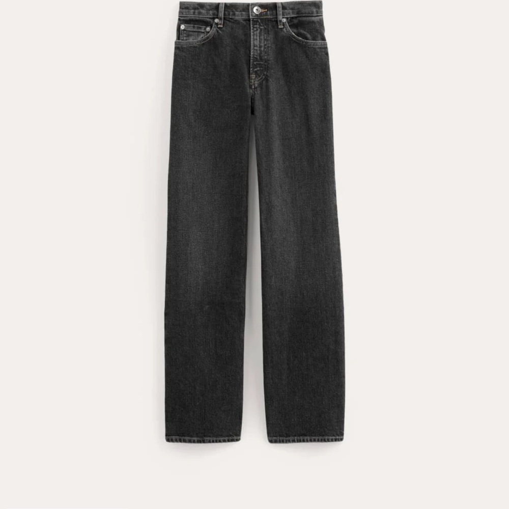 90’s Relaxed Loose Fit - Black Denim Jeans - Organic Cotton 👖